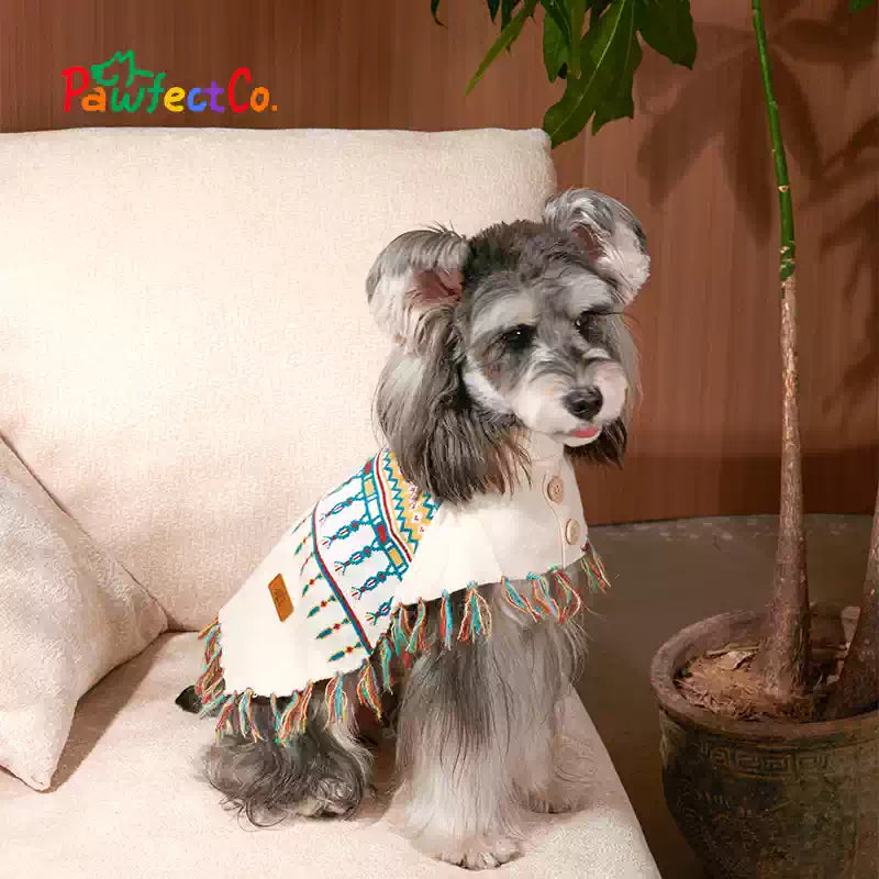 Autumn Winter Warm Pet Cloak Cape