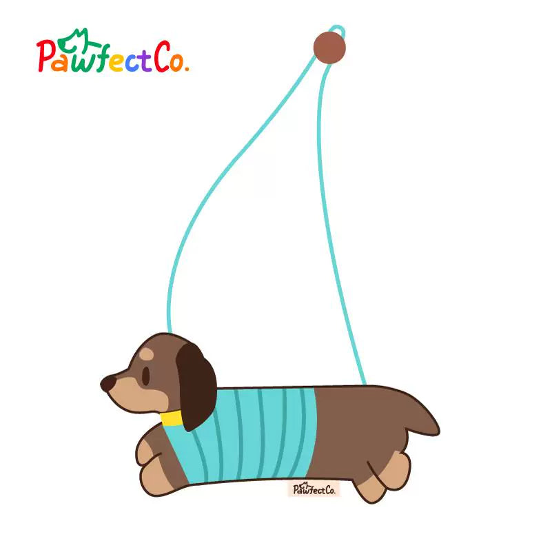 Dachshund Dog Triangle Bandana