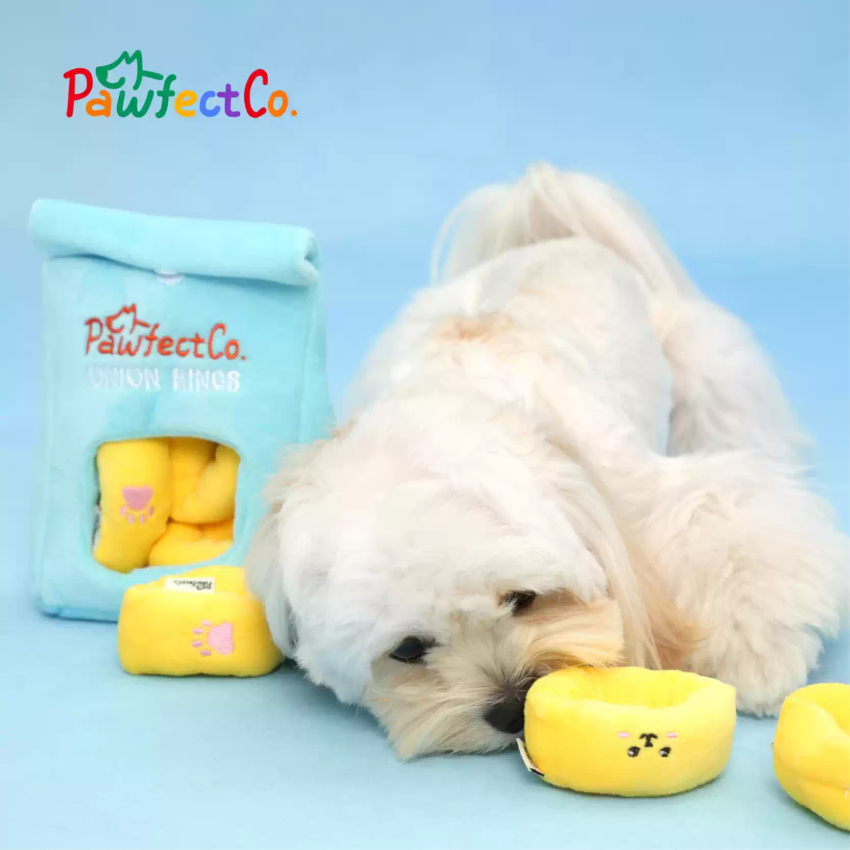 Plush Snuffle Interactive Squeaky Dog Toy