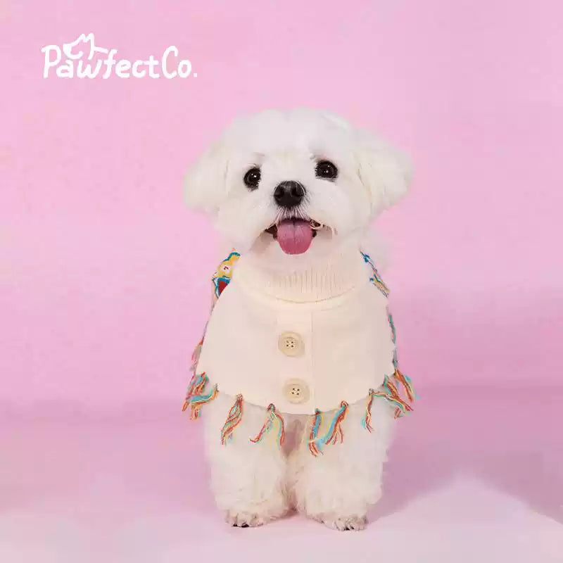 Autumn Winter Warm Pet Cloak Cape