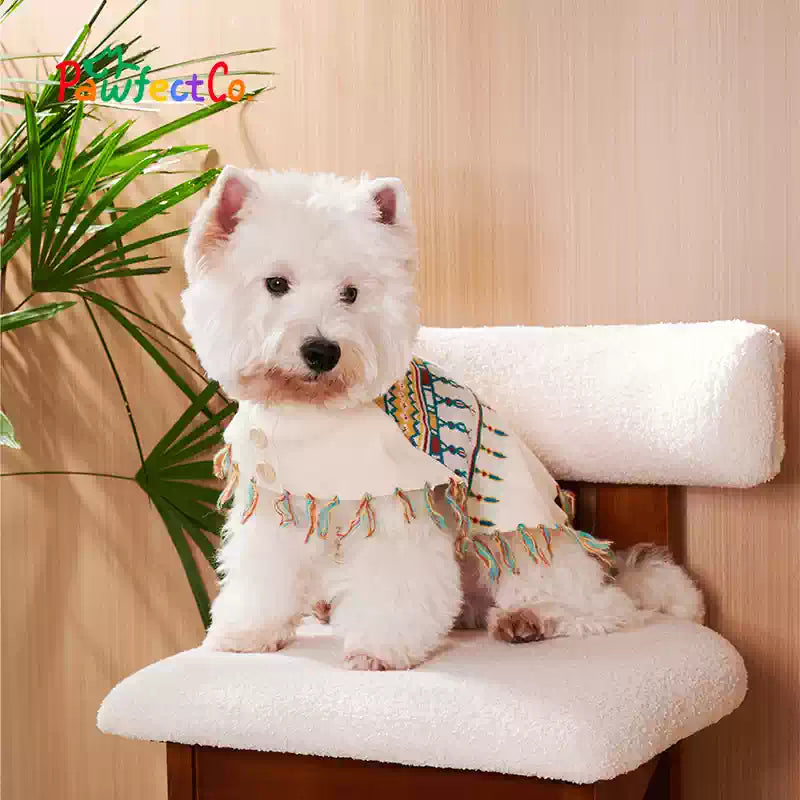 Autumn Winter Warm Pet Cloak Cape