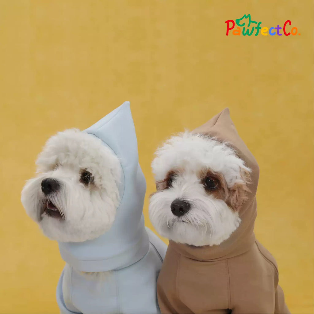 Hooded Fleece Split Dog Onesie