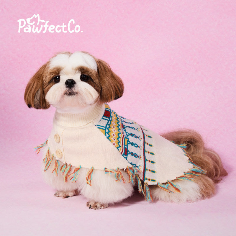 Autumn Winter Warm Pet Cloak Cape